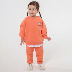 KIDSCOMO 童款飛行狗刷毛長袖套裝