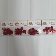 포스트 님블 데크앙카팩 8p x 4개 세트, 레드