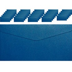 YOUNG ART Cherish 經典橫式感謝零用錢信封, 藍色, 30個