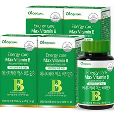 로니웰 에너지케어 맥스 비타민B, 51g, 4개