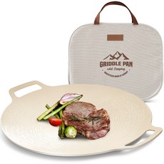 WAGENSTEIGER 電磁爐IH陶瓷烤盤 象牙白 + 托特包套組, 36cm