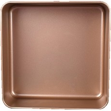 ZJOHF 金色加高方形烤盤, 1個