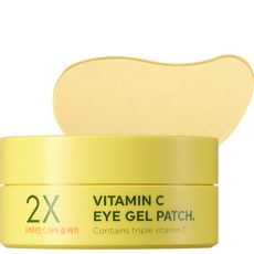 TONYMOLY 2X維他命C凝膠眼膜, 60片, 1罐