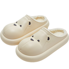 Supercar Mitt兒童超輕軟墊保暖毛毛小熊拖鞋WS-988K