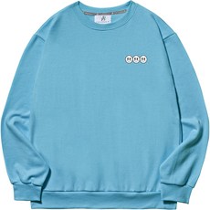 UNTAPPED 男款大尺碼笑臉小logo大學T