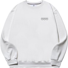 UNTAPPED 男款大尺碼笑臉小logo大學T