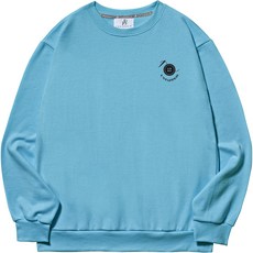 언탭트 남성용 빅사이즈 버튼 스몰로고 맨투맨