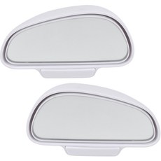 CARTEM Safe 360 側邊輔助後視鏡 駕駛座 + 副駕駛座套組 白色, 1套, 全車款