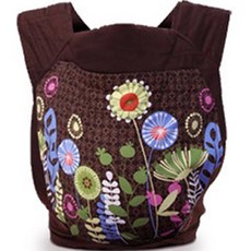 JOY MULTI 新生兒花朵刺繡圖案背帶, 蒲公英款