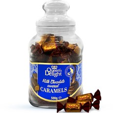 QUEEN'S、DELIGHT 太妃糖牛奶巧克力, 500g, 1罐