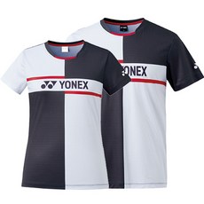 YONEX T 恤男款 223TS021M + 女款 223TS022F 套裝