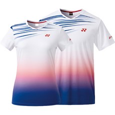 YONEX T 恤男款 223TS019M + 女款 223TS020F 套裝