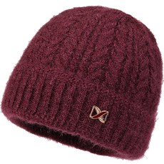 Yeoulsquare 中年女性冬季防寒針織帽毛線帽