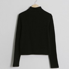 女款加厚安哥拉毛半高領上衣