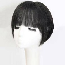 Zzinnomargin 女性短假髮, 02 自然黑, 1個