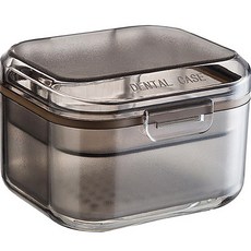 collorp 假牙收納盒 黑色, 單一商品