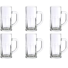 삼호유리 럭키글라스 로마 하이볼 머그컵 370ml LG-311413, 6개