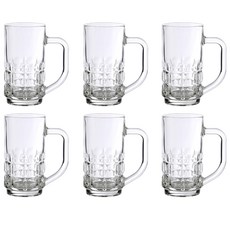 Samho Glass LUCKYGLASS 方塊高球長馬克杯 310ml LG-311611, 單一顏色, 6個