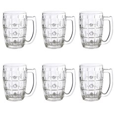 Samho Glass LUCKYGLASS 熱帶高球馬克杯 410ml LG-311514, 單一顏色, 6個