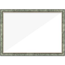 Nuni Frame 高級樹脂窄邊布紋鑽石畫框 30 x 40 公分 30-40 SF25, 復古綠