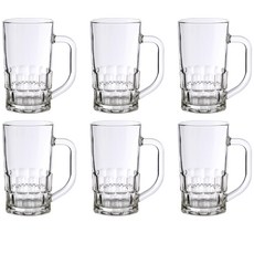 Samho Glass Lucky Glass 方塊高球馬克杯 360ml LG-312312, 單一顏色, 6個