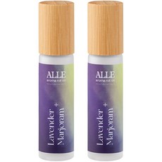 ALLE 滾珠香氛精油 薰衣草&馬鬱蘭, 2個, 10ml