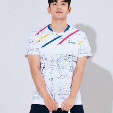 YONEX 男士 T 恤 223TS015M