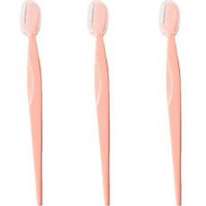닐로 1/2 미니 눈썹 정리칼, 3개, 피치