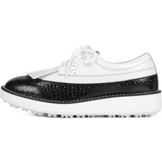 nextq 女款防水無釘皮革手工Scora高爾夫球鞋 NQ150