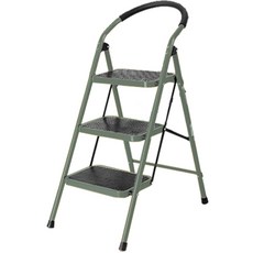 코끼리리빙 스페셜 접이식 스툴 사다리 A형 3단, 1개