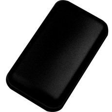 아뜰라임 간편한 심플 사각형 손난로 대용량 보조배터리, WY-6000, 블랙