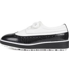 男士無釘強力皮革手工高爾夫球鞋 NQ161