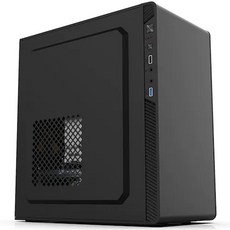 COOLMAX Microx HEAVEN PC迷你塔式機殼, 黑色, 1個