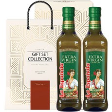 La Espanola 特級初榨橄欖油 500ml x 2p 禮品套組 + 購物袋, 500毫升, 1套