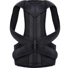 Branfit 背脊姿勢輔助帶 黑色, 1入