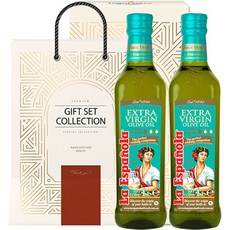 La Espanola 萊瑞 特級初榨溫和橄欖油 500ml*2入禮盒+購物袋, 1套