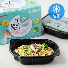 Chefood 세븐데이즈 오븐구이 삼색채소 오일 파스타 3개입 (냉동), 720g, 1개