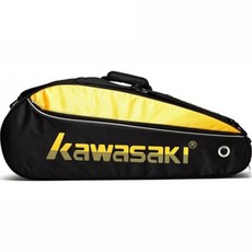 kawasaki 川崎 羽毛球雙包KBB-8308, 黃色的
