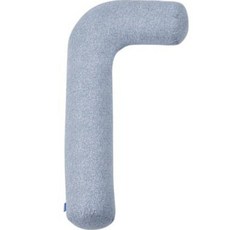 ccumel L型身體長抱枕, 淺灰