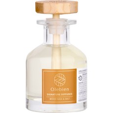 Olebien 頂級香氛擴香瓶, 150ml, 1個, 鼠尾草與海鹽