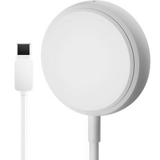 케이엠디자인 애플워치 무선 충전기, 1개, 화이트