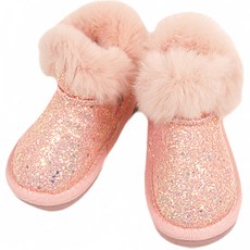 BEBEMARU 兒童極光亮片靴 9774