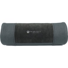 MEURSAULT Duo Chamude Luxe & Coated Alcantara 車用腰頸枕, 鑽石黑, 1個