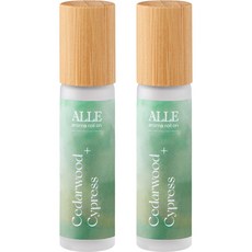 ALLE 滾珠香氛精油 雪松&柏樹, 2個, 10ml