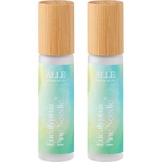 ALLE 滾珠香氛精油 尤加利樹&松木, 2個, 10ml