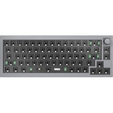 키크론 Q2 Knob Frame RGB 핫스왑 베어본 유선 텐키리스 키보드, 스페이스 그레이, Q2 B2