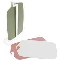 EasyFilm Gully 型切菜板套組，適用於家庭企業和露營, 1套, 3種砧板+搖籃