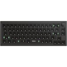 키크론 Q2 Knob Frame RGB 핫스왑 베어본 유선 텐키리스 키보드, 카본 블랙, Q2 B1