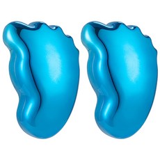 Rokmong 可愛腳掌造型去角質器 藍色, 1入, 2個