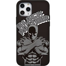 마블 블랙팬서 코믹스 마그네틱 도어 휴대폰 케이스